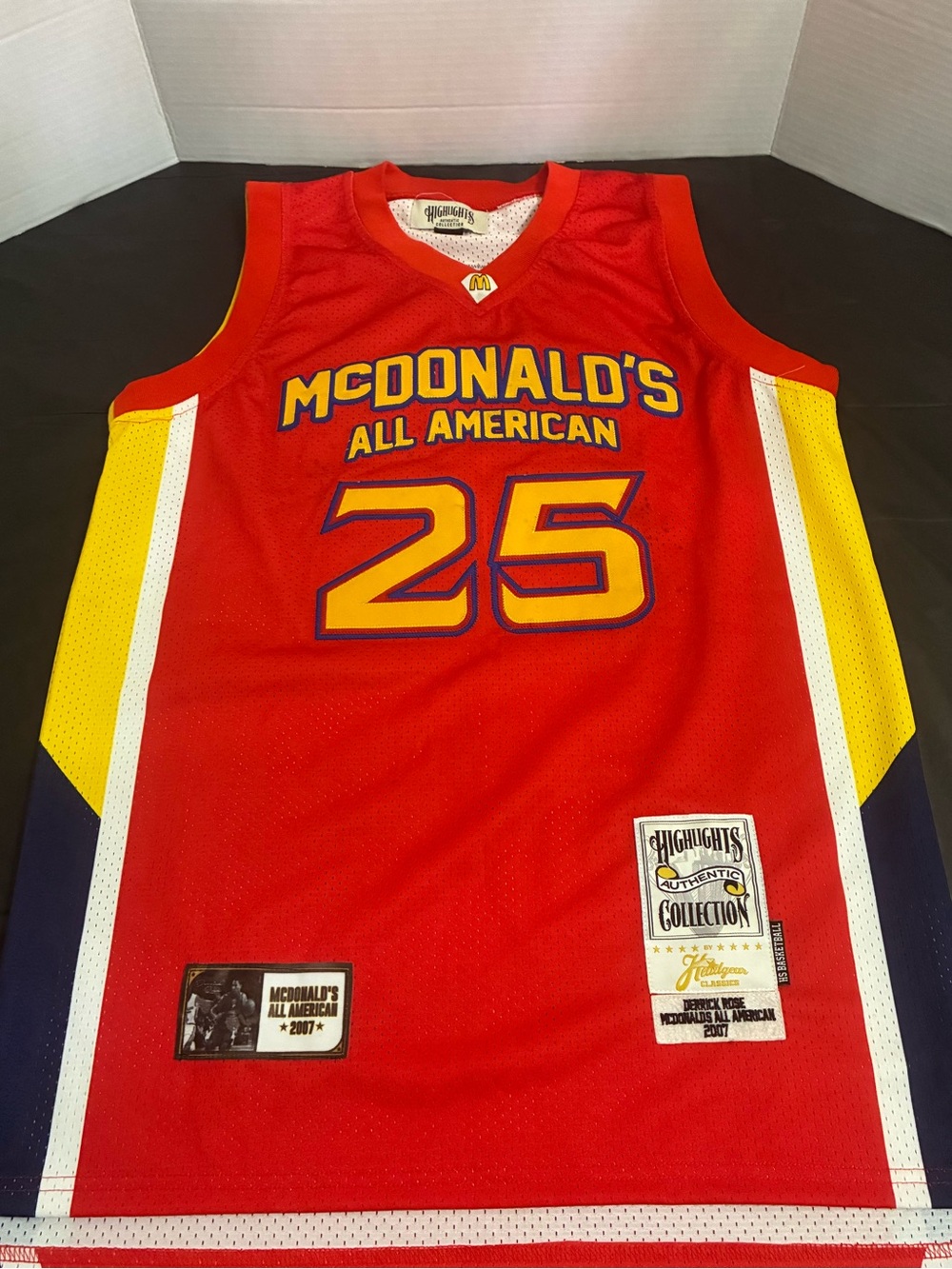 Derrick Rose McDonald’s all American jersey